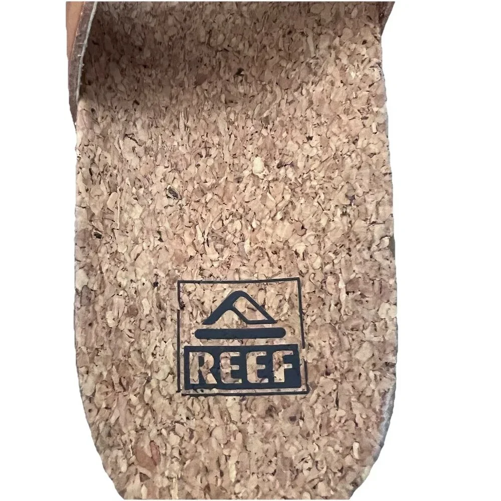 Reef Cushion Vista Hi Platform Sandal Women’s Size 8 Tan Casual Beach - Picture 5 of 9